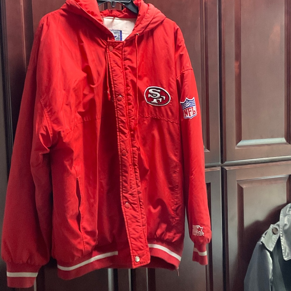 Red NFL Bomber Jacket